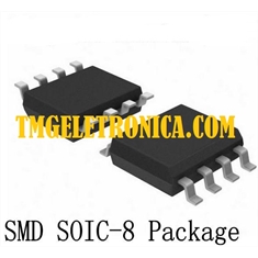 24LC01 - CI  24LC01 Memory EEPROM I2C 128x8bit 2.5÷5.5V 400kHz - DIP ou SOIC 8Pin - 24LC01B-I/SN - CI Memory EEPROM I2C 128x8bit